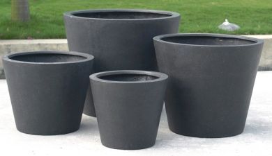 Crucible Planter in Premium Lightweight Terrazzo.  - 6 sizes