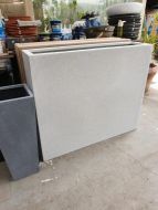 Premium Lightweight Terrazzo-Rectangular Metre Tall Divider Trough -(1000 x 250 x 1000 H mm)
